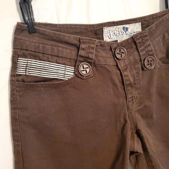 JOLT  KNEE LENGTH BURMUDA DENIM Y2K SHORTS - Picture 5 of 11